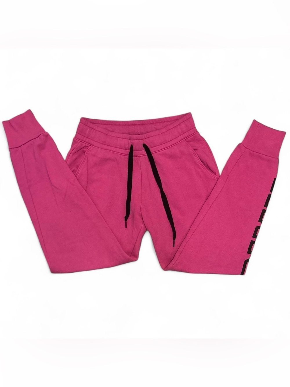 Y2K Victoria’s Secret PINK Black and Pink Sweat Pants